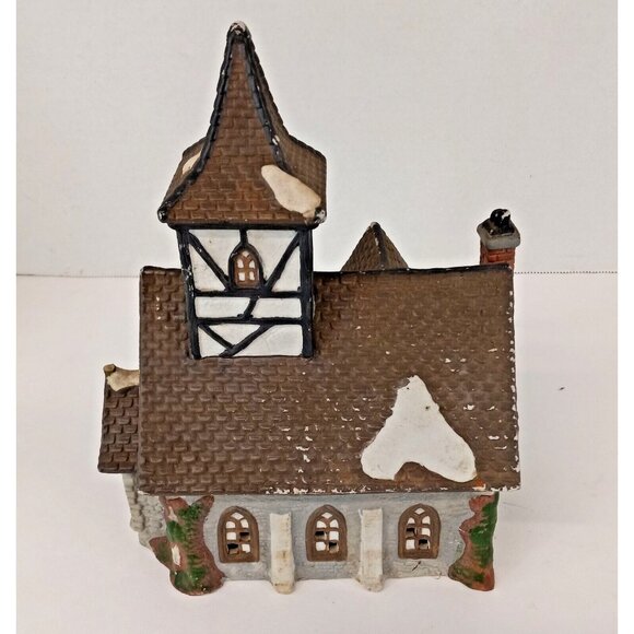 Dickens Keepsake Cottage O'Well Novelty VTG 1994 Christmas Village Ceramic GUC - Picture 4 of 10